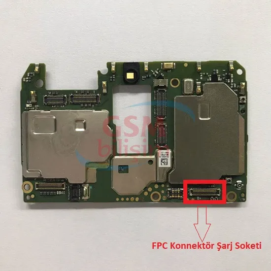 Huawei Mate 20 Lite FPC Konnektör Şarj Soketi (Anakart Üstündeki Soket)
