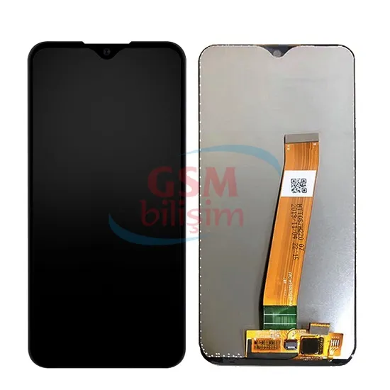 Samsung A01 Lcd Ekran Siyah (Dar Soket)(Orijinal)