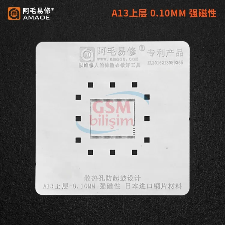 Amaoe Apple A13 Ram Lehimleme Kalıbı