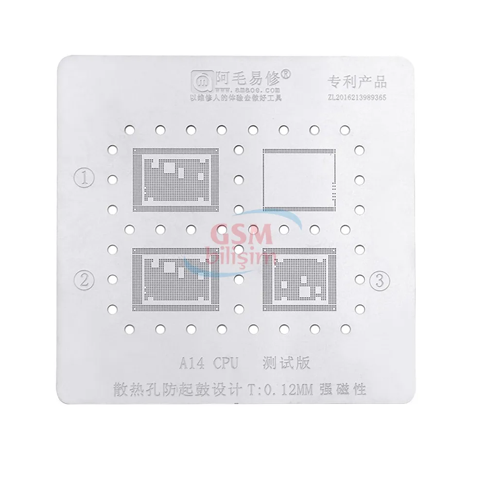 Amaoe Apple A14 Cpu ve Ram Lehimleme Kalıbı