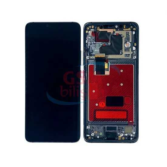 Huawei Mate 20 Pro Lcd Ekran Siyah (Çıtalı)(Orijinal)(Çıkma)