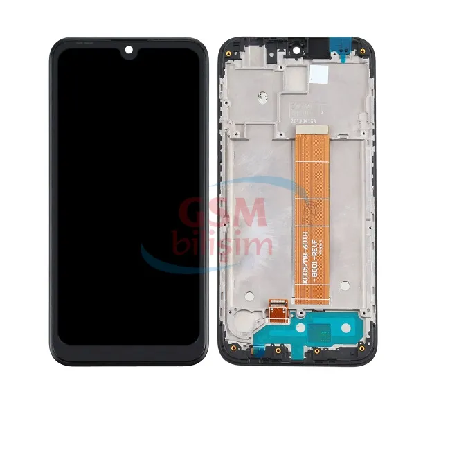Nokia 2.2 Lcd Ekran Siyah (TA-1183)(Çıtalı)(Orijinal)