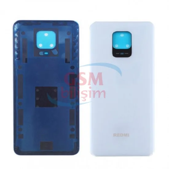 Xiaomi Redmi Note 9s / Note 9 Pro Arka Kapak Batarya Kapağı Beyaz
