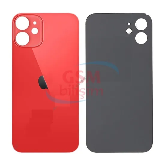 iPhone 12 Arka Kapak Kırmızı