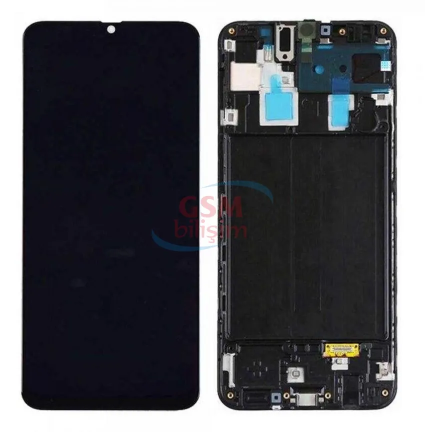 Samsung A20 Lcd Ekran Siyah (Oled)