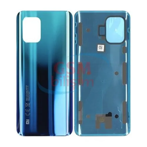 Xiaomi Mi 10 Lite Arka Kapak Batarya Kapağı Mavi (Orijinal)