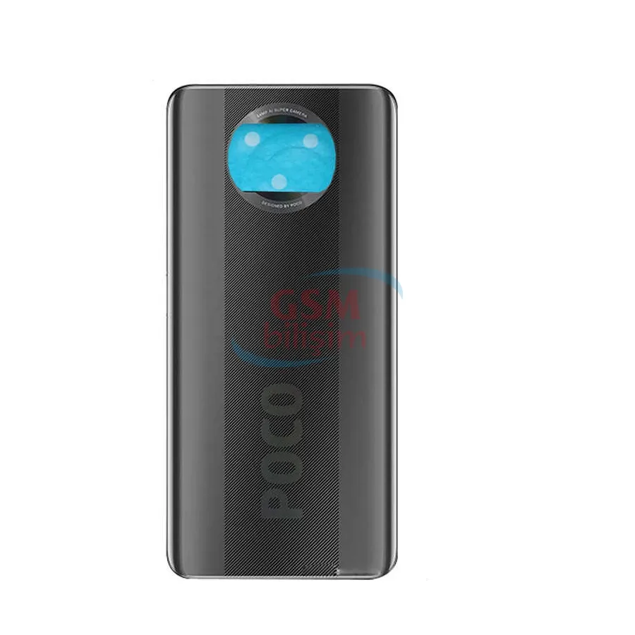 Xiaomi Poco X3 NFC Arka Kapak Batarya Kapağı Siyah