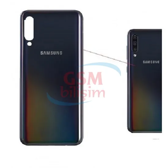 Samsung A50 Arka Kapak Siyah