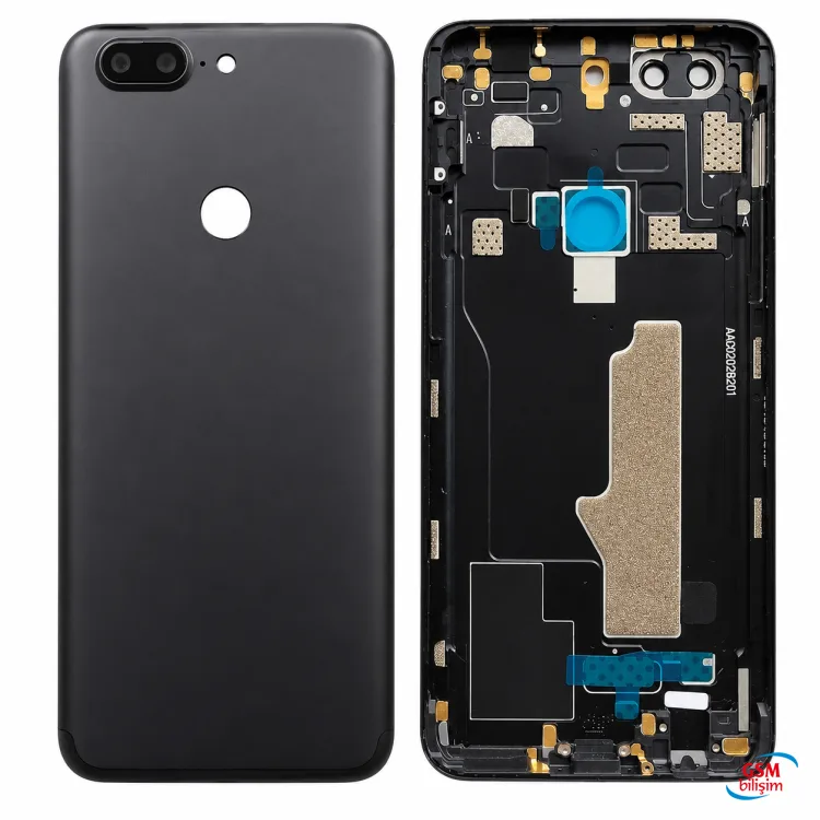 OnePlus 5 Arka Kapak Batarya Kapağı Metal Siyah