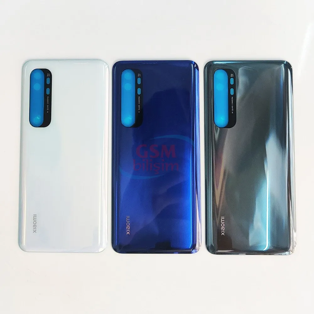 Xiaomi Mi Note 10 Lite Arka Kapak Batarya Kapağı Mavi