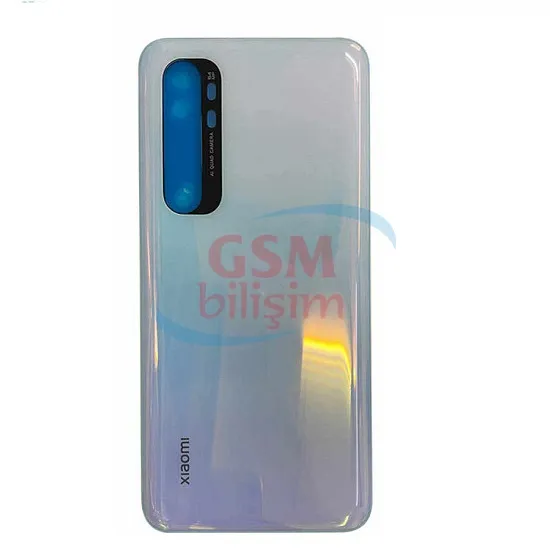 Xiaomi Mi Note 10 Lite Arka Kapak Batarya Kapağı Beyaz