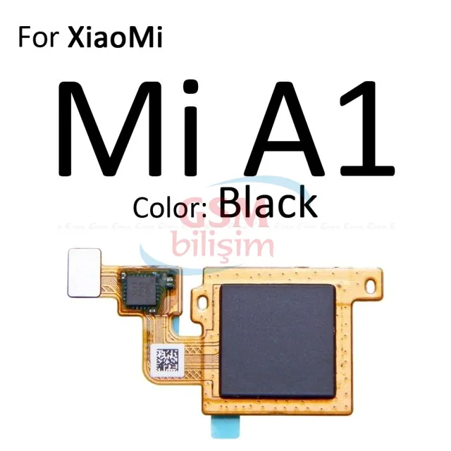 Xiaomi Mi A1 Parmakizi Okuyucu Siyah