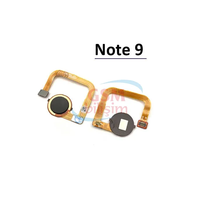 Xiaomi Redmi Note 9 Parmakizi Okuyucu Siyah