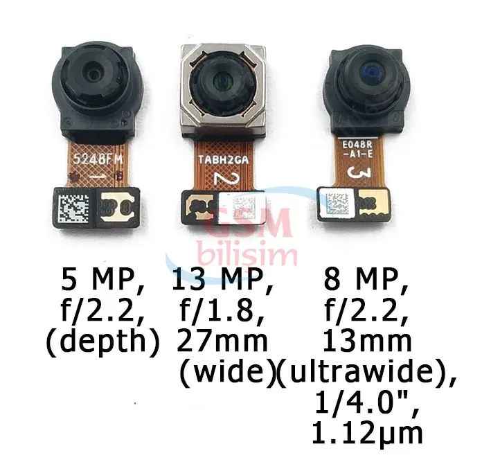 Samsung A20s Arka Kamera (3 lü)