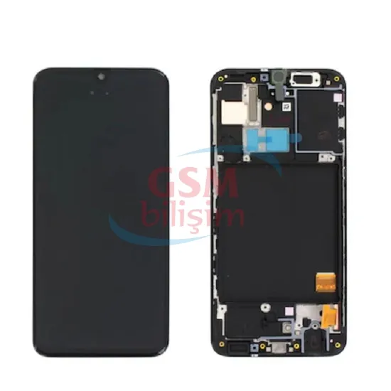 Samsung A40 Lcd Ekran Siyah (Orijinal)(Revize)