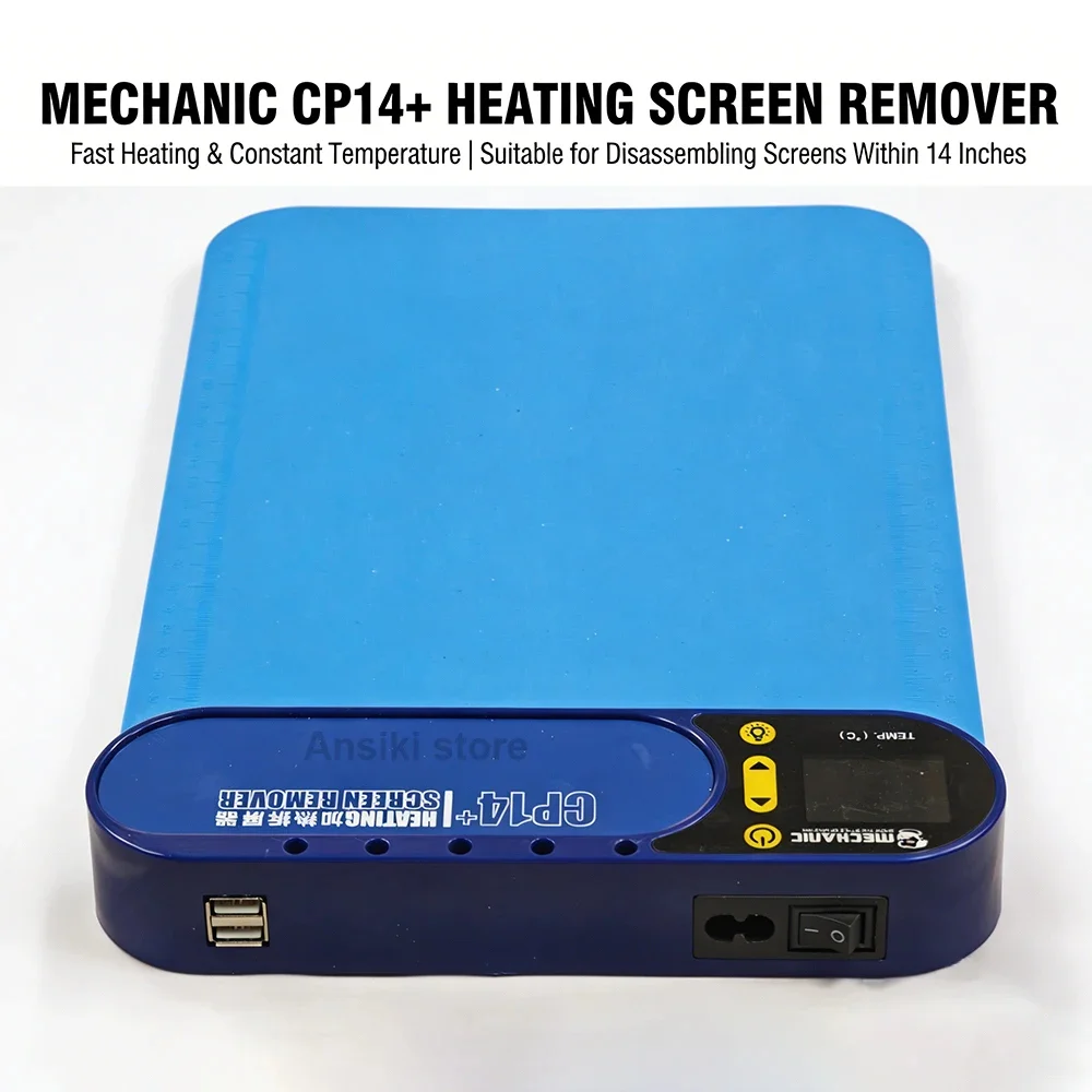 MECHANIC CP14+ 14 İnç LED Toz Tespit Işıklı LCD Ekran Ayırıcı ve Isıtma Pedi – 150W - Görsel 5