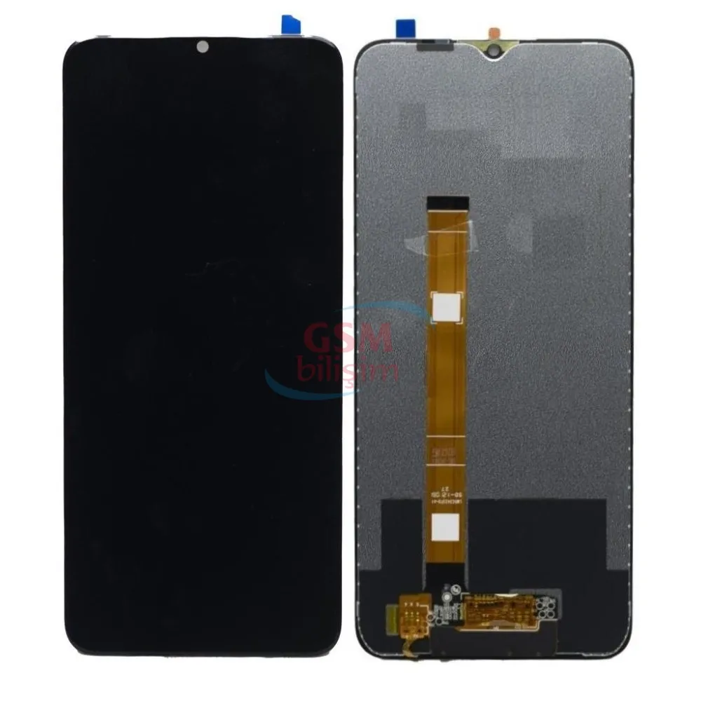 Realme C25 Lcd Ekran Siyah (Orijinal)