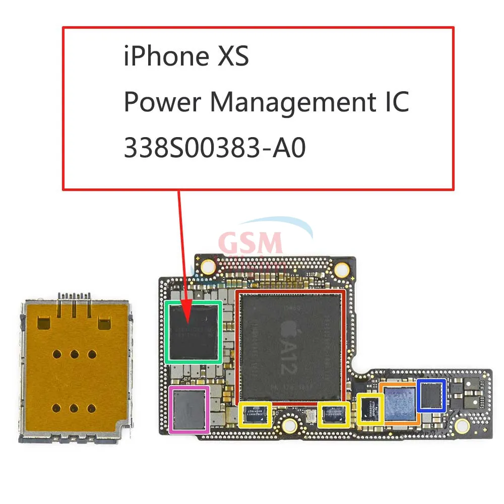 iPhone Xr / Xs / Xs Max Büyük Power Entegresi 338S00383 (U2700)