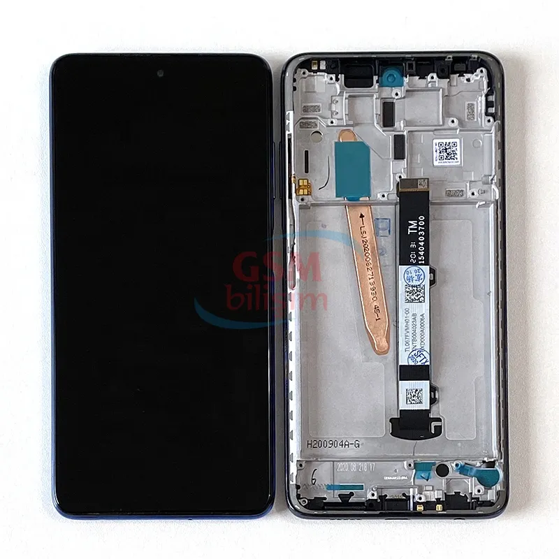 Xiaomi Poco X3 / X3 NFC Lcd Ekran Siyah (Çıtalı)