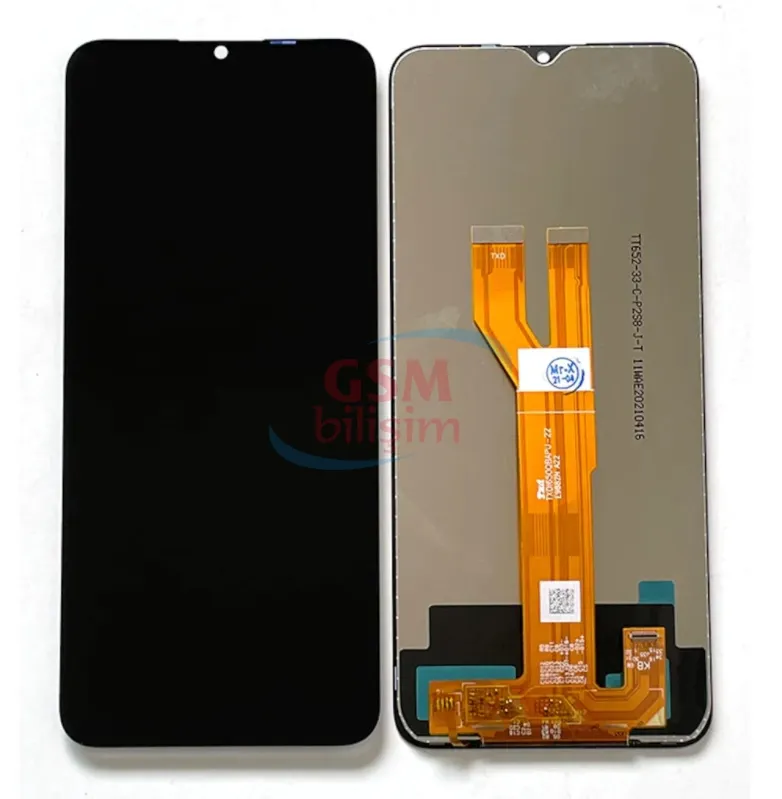 Realme C11 2021 / C20 / C21 Lcd Ekran Siyah (Orijinal)