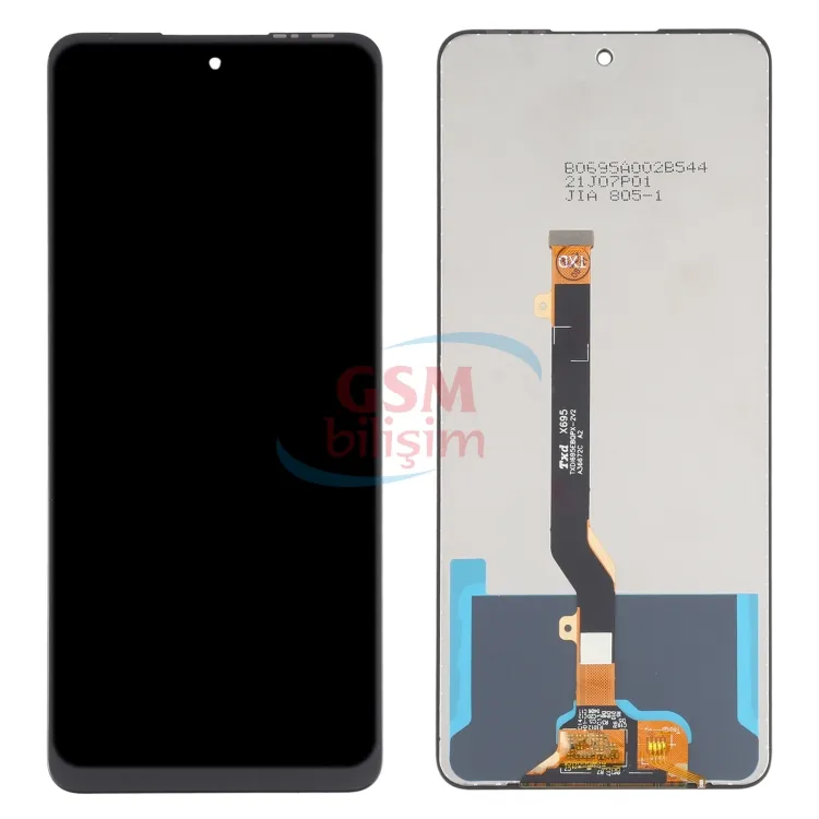 Tecno Camon 17 Pro Lcd Ekran Siyah (Orijinal)(CG8 - CG8h)
