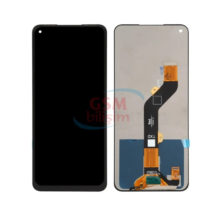 Tecno Camon 17 Lcd Ekran Siyah (Orijinal)(CG6 - CG6j)