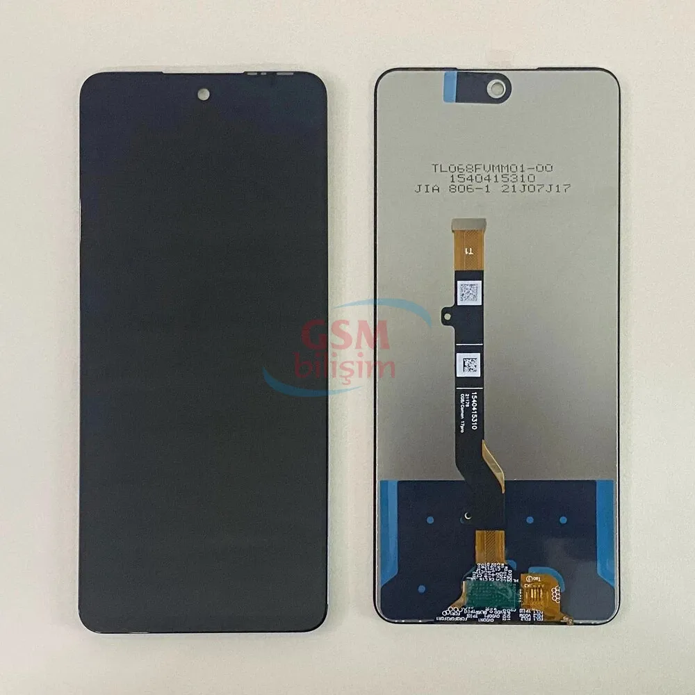 Tecno Camon 17p Lcd Ekran Siyah (Orijinal)(CG7)