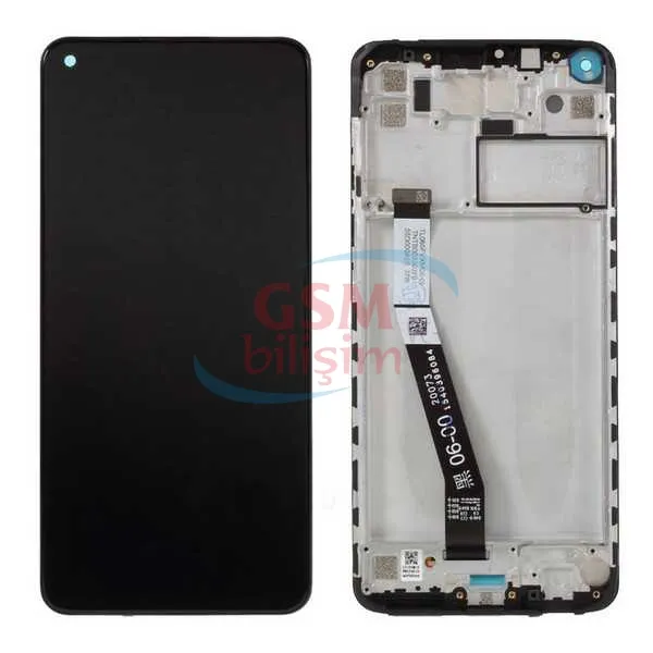 Xiaomi Redmi Note 9 Lcd Ekran Siyah (Çıtalı)(H.K.)