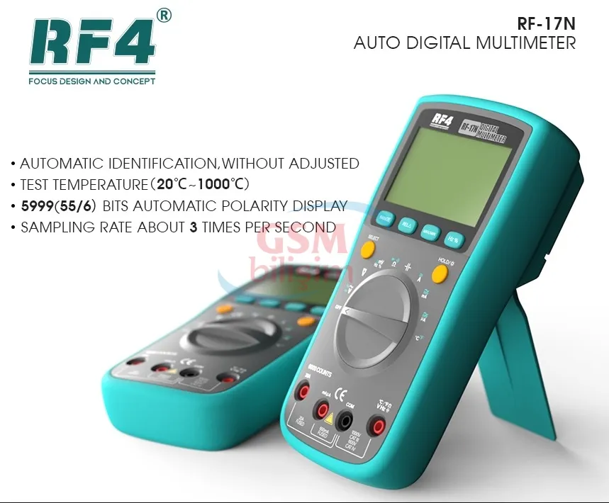 RF4 RF-17N Dijital Ölçü Aleti