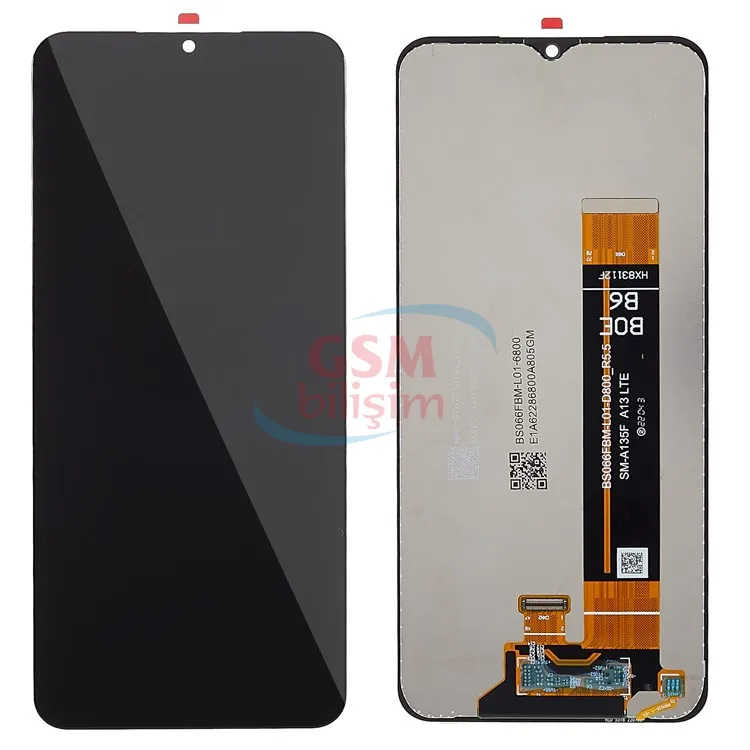 Samsung A13 Lcd Ekran Siyah (Orijinal)(4G)