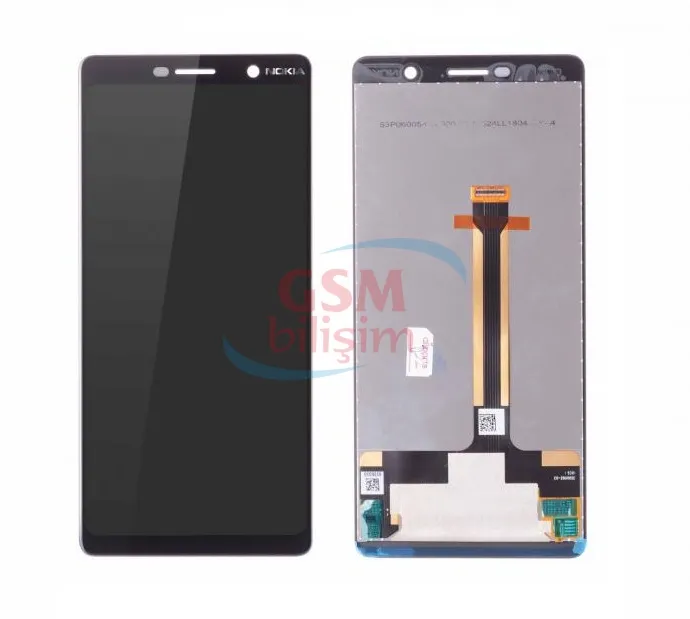 Nokia 7 Plus Lcd Ekran Siyah (TA-1062)