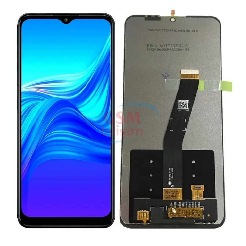 TCL 20 E Lcd Ekran Siyah (Orijinal)(6125D)