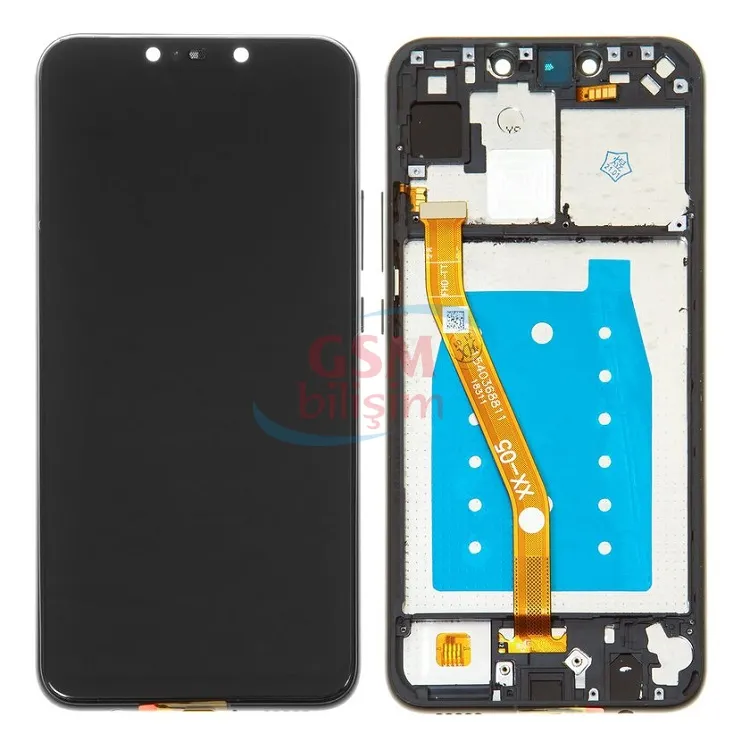 Huawei Nova 3i Lcd Ekran Siyah (Çıtalı)(Orijinal)