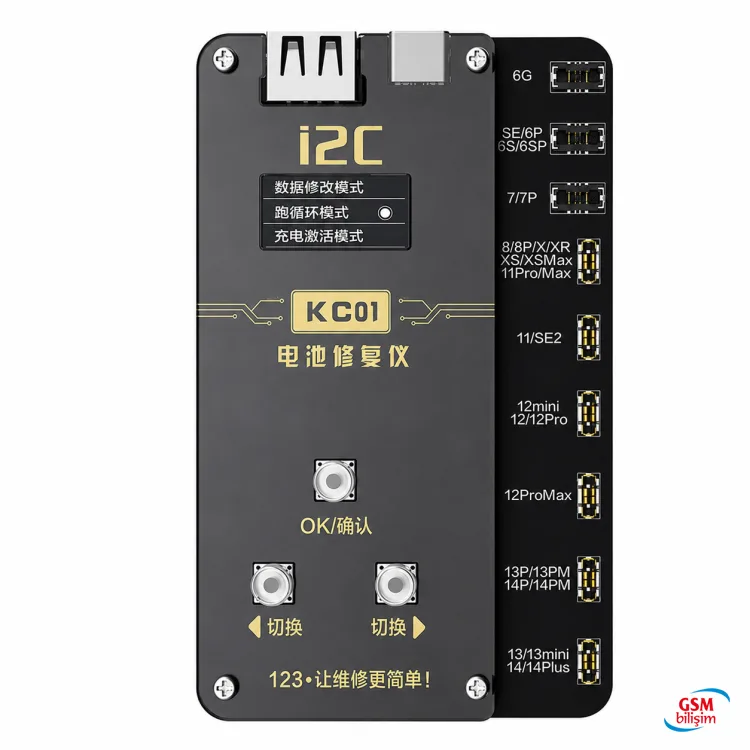 İ2C KC01 Batarya Data Onarım Aracı