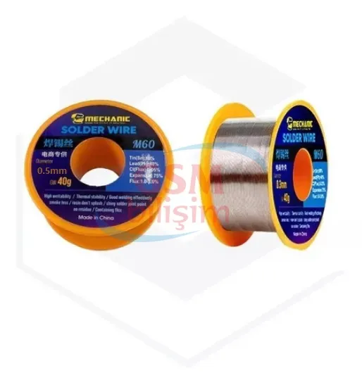 Mechanic DS6 Lehim Teli 0.5mm X 40gr