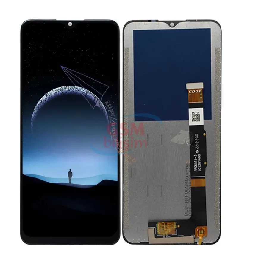 TCL 30 SE Lcd Ekran Siyah (Orijinal)(6165H)