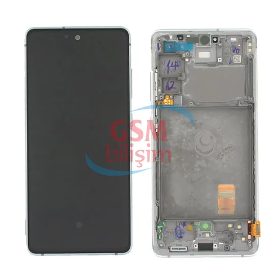 Samsung S20 FE Lcd Ekran Violet (Çıtalı)(Orijinal)(Servis)