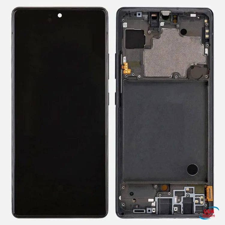 Samsung A71 Lcd Ekran Siyah (Orijinal)(Çıtalı)(Revize)