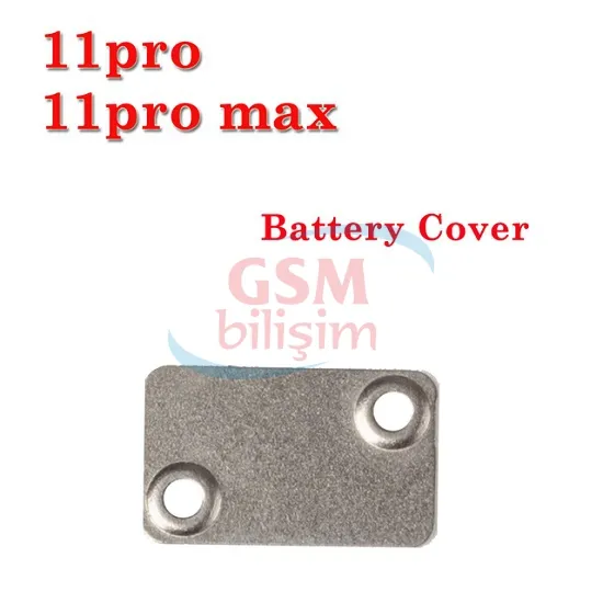 iPhone 11 Pro / 11 Pro Max Anakart Metal Kafes Batarya Pil Kapağı