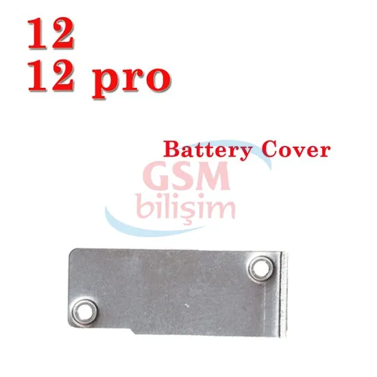 iPhone 12 / 12 Pro Anakart Metal Kafes Batarya Pil Kapağı