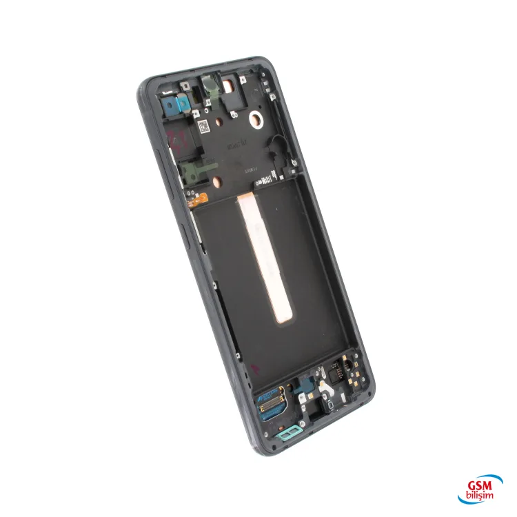 Samsung S21 FE Lcd Ekran Siyah (Çıtalı)(Orijinal)(Servis) - Görsel 2