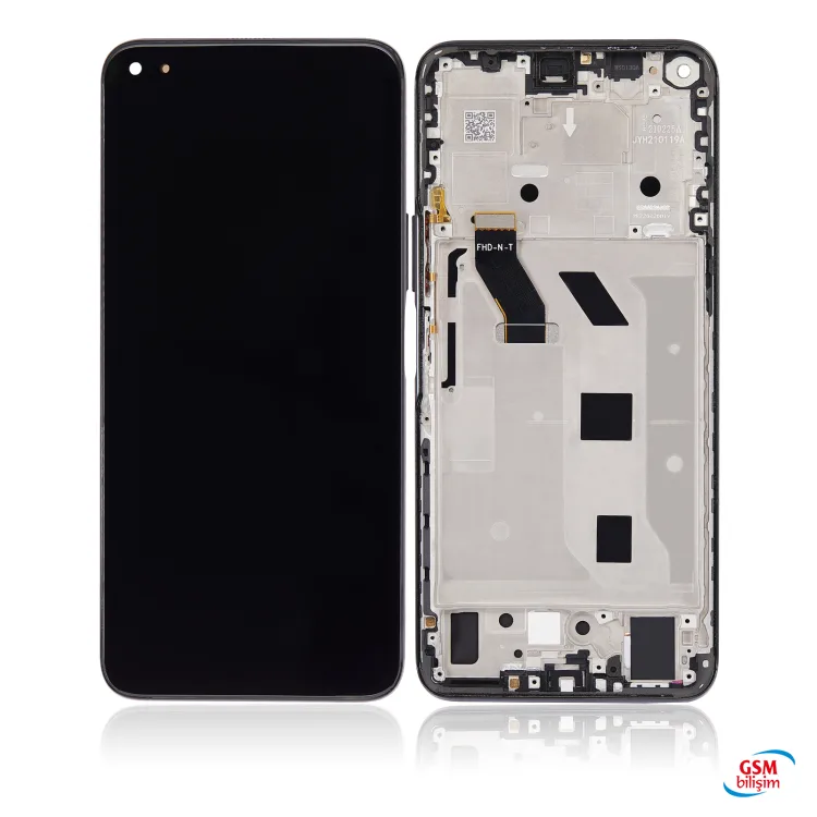 Huawei Nova 8i Lcd Ekran Siyah (Çıtalı)(Orijinal)