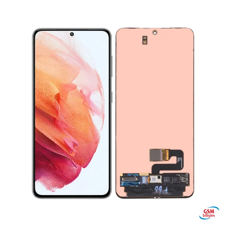 Samsung S21 Lcd Ekran Siyah (Orijinal)(Çıtasız)(Revize)