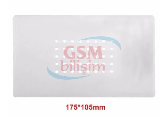 Seperator için Delikli Ped Küçük Boy (Şeffaf)