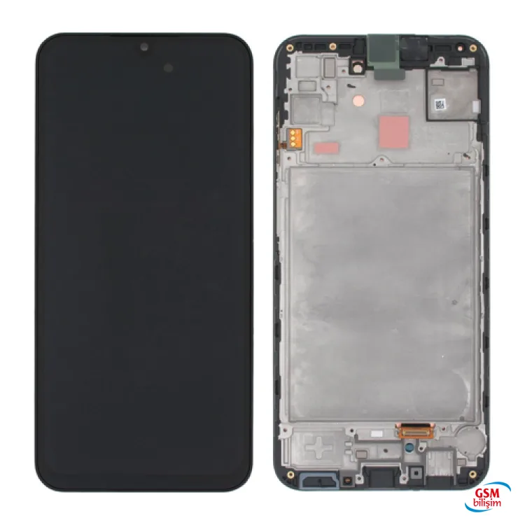 Samsung A15 Lcd Ekran Siyah (Çıtalı)(Orijinal)(Servis)