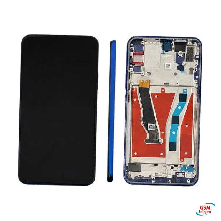 Huawei Psmart Z Lcd Ekran Mavi (Çıtalı)(Orijinal)