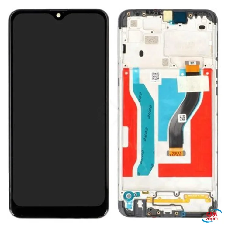 Samsung A10S Lcd Ekran Siyah (Orijinal)(Çıtalı)(Servis)
