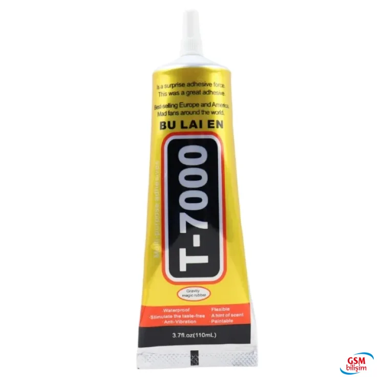 Bu Lai En T7000 Ekran Yapıştırıcı Siyah Tutkal 110ml