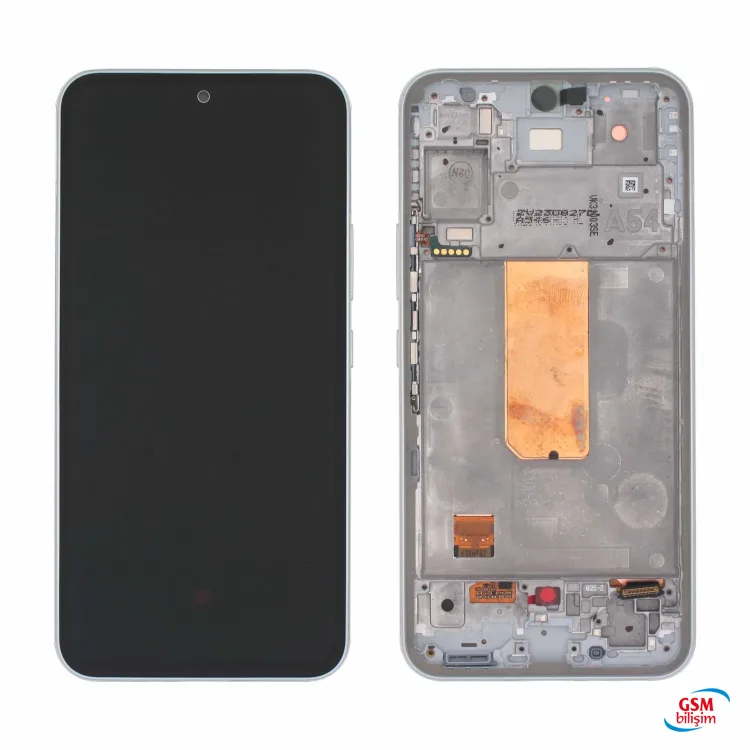 Samsung A54 Lcd Ekran Beyaz (Çıtalı)(Orijinal)(Servis)