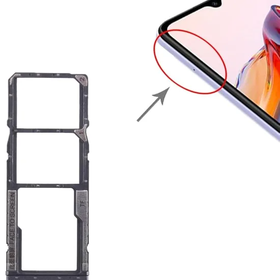 Xiaomi Redmi 12C Sim Kızağı Siyah